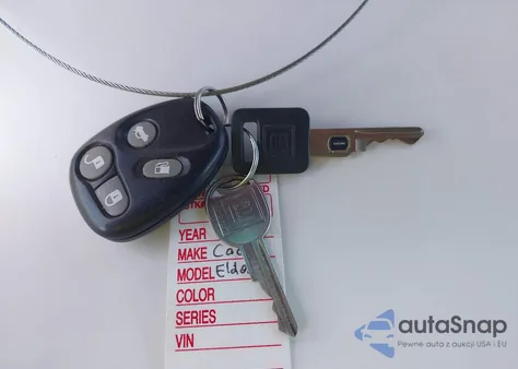 2002 Cadillac Eldorado Etc z USA, uszkodzony, nr VIN 1G6ET129X2B102415